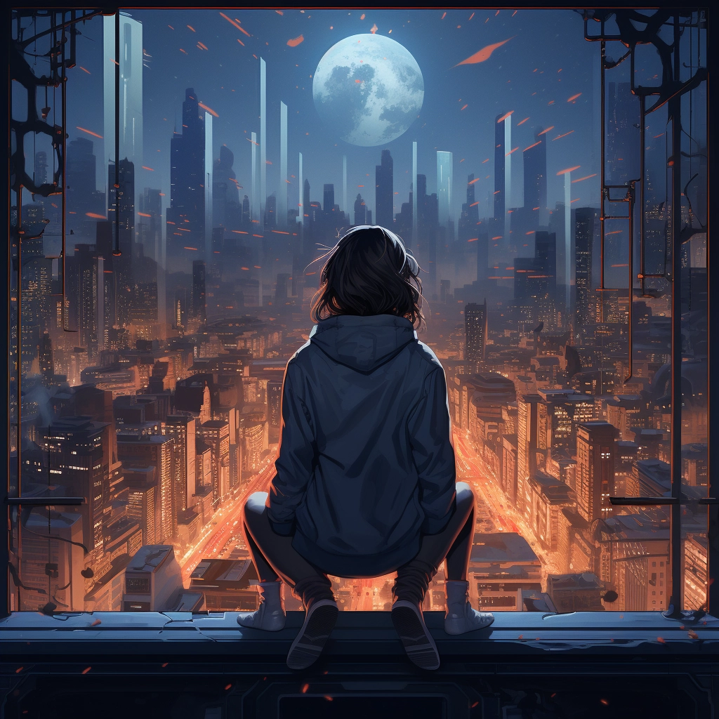 An art print of the cover for a piece of art that sa