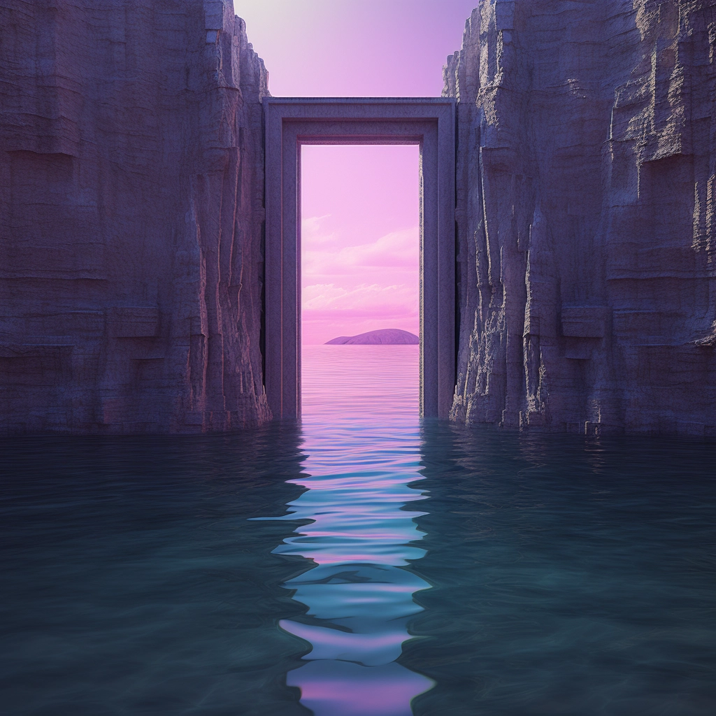 The depths of life the opening in the style of dark