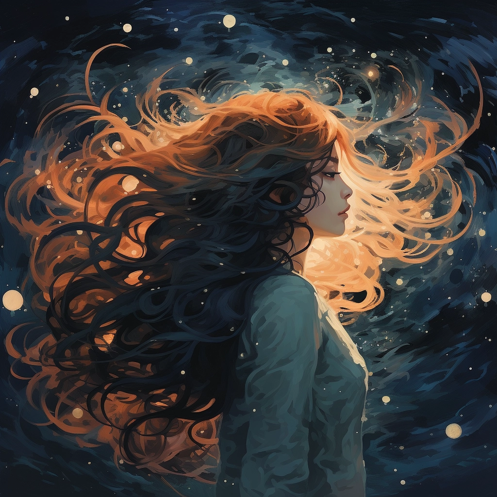 The art of the cover artwork for an imaginary girl w
