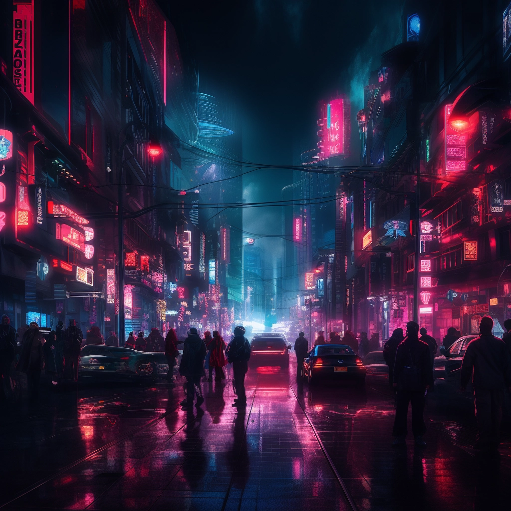 Red neon building neon lights nightlife and darkness