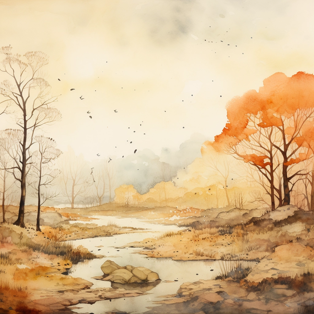 Background watercolour  