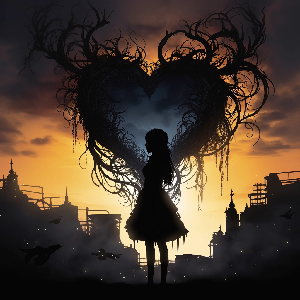 Heartless silhouette