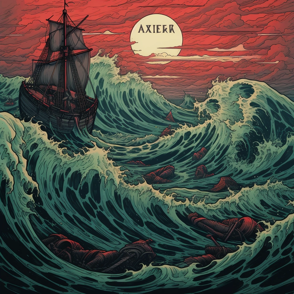 Azerexkraken de la azexoned in the style of old mast