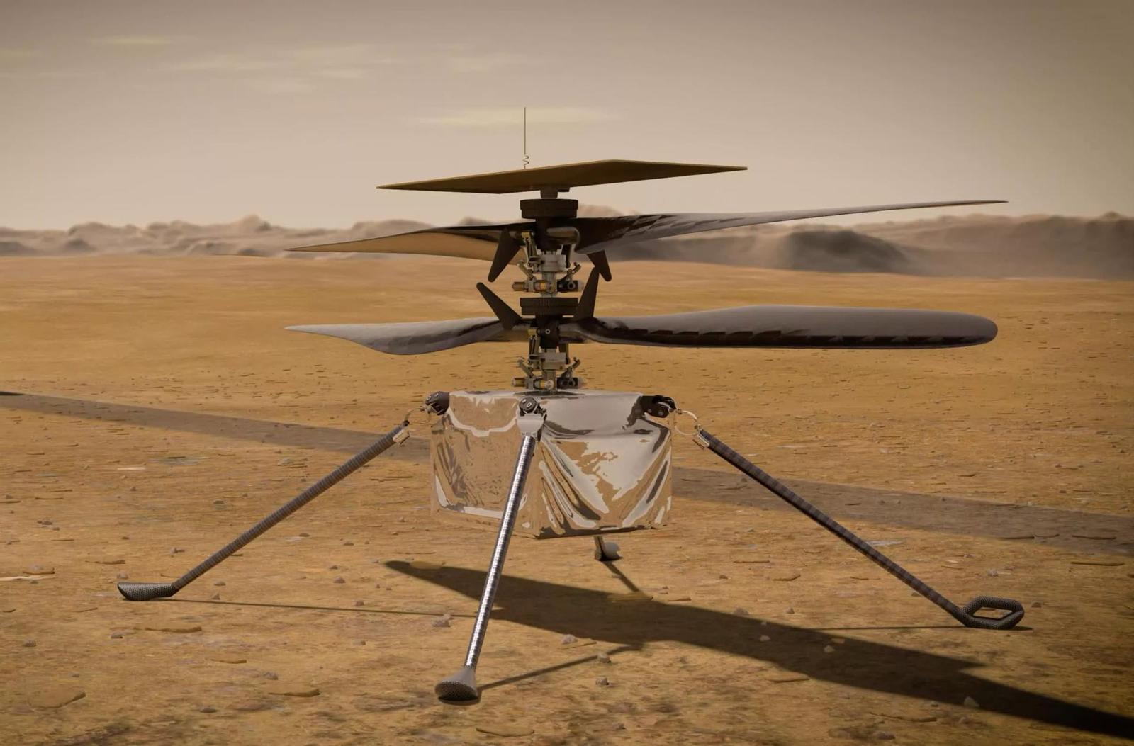 NASA Mars Helicopter stále slouží, mise byla prodloužena do září