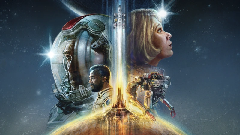 Starfield: typická hra Bethesdy, vesmírné souboje, fast travel pro přistávání na planetách