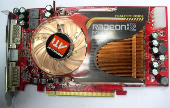 Grafická karta Gecube Radeon X800 XL PCIe 512 MB