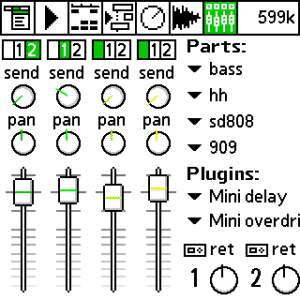 Hudební studio v kapse