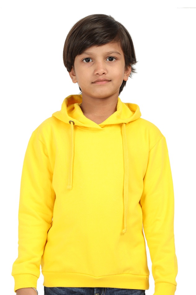 Kids Hooded Sweatshirt - 13 Years, Grey