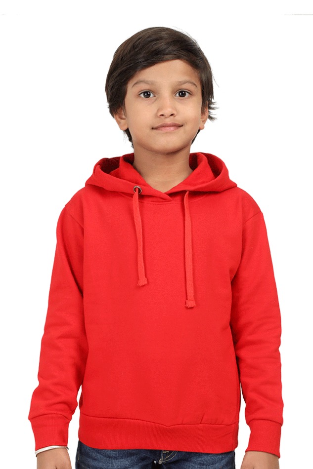 Kids Hooded Sweatshirt - 5 Years, Black