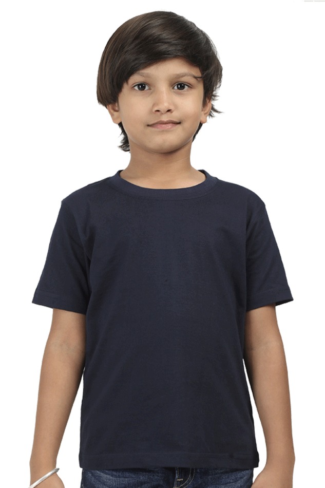 Premium Quality Cotton Boys T-Shirt  - 7 Years, Golden Yellow