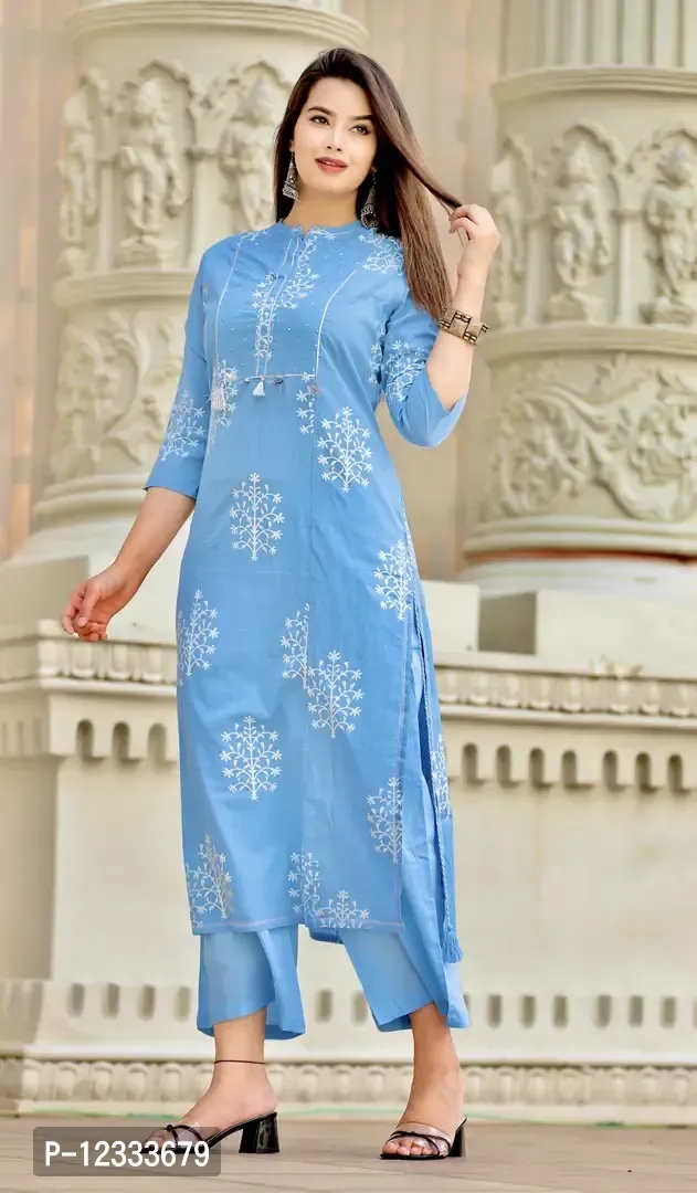 Trendy Women Cotton Kurta - S