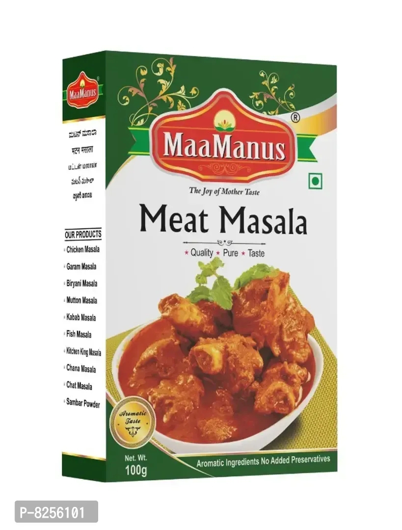Meat Masala / Mutton masala | Easy to Cook 100g, Pack of 3