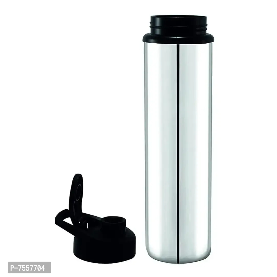 Stainless steel water bottle 1000ml approxe,water bottle,steel bottle,gym,sipper,school,office,water bottle 900ml.(Sports).Pack of 2