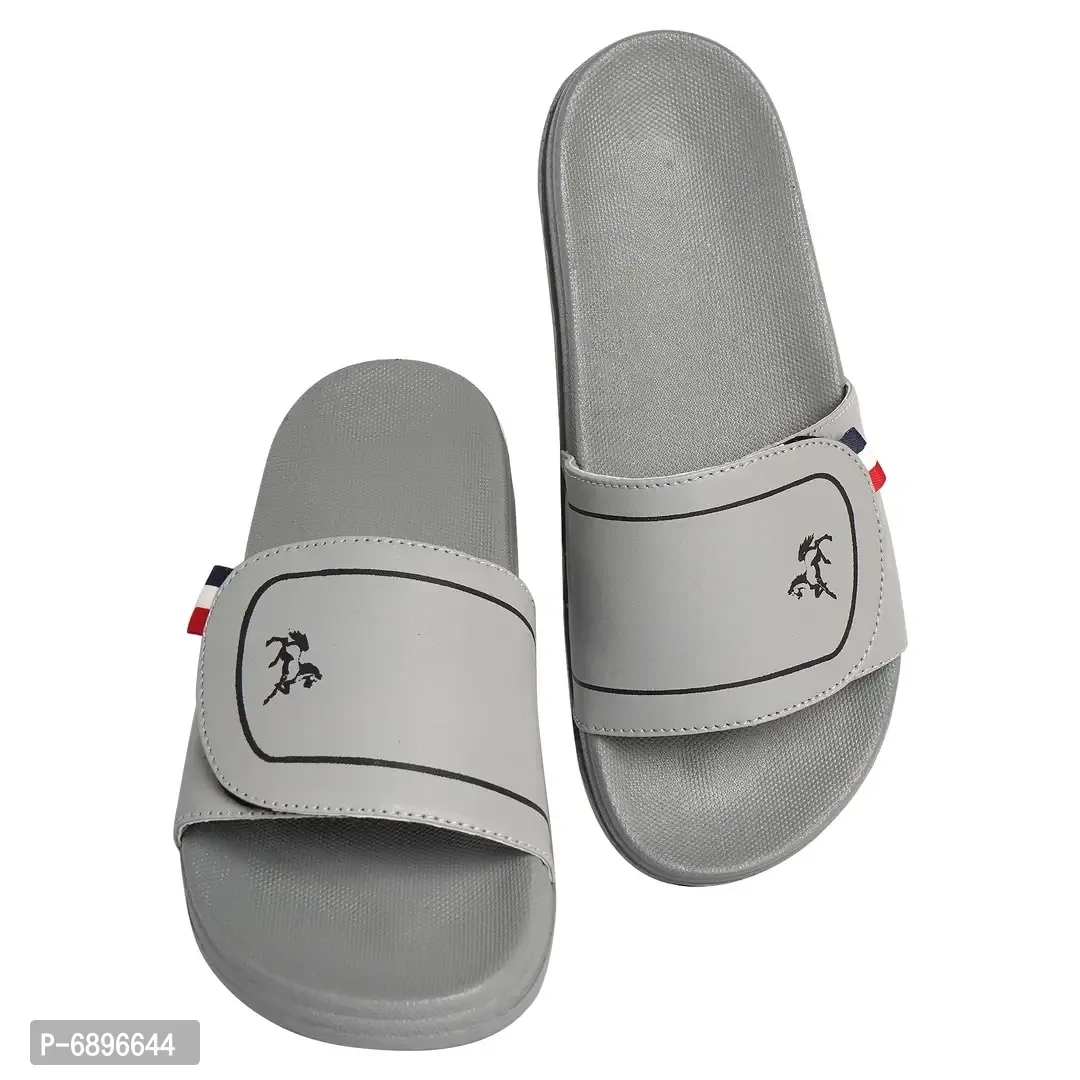 Stylish Trendy Rexine Flip Fliops Slippers - UK8