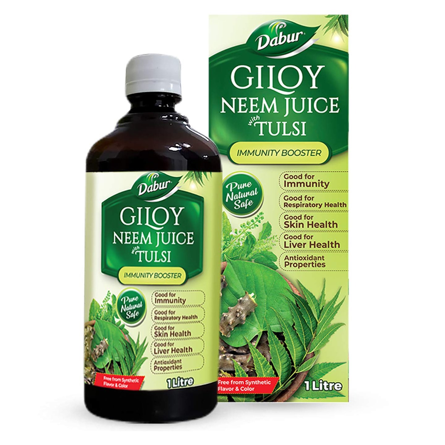 Dabur Giloy Neem Juice - 1Lit