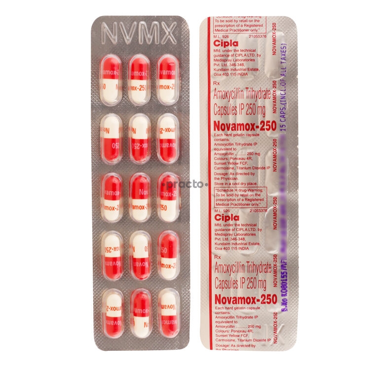 Novamox 250 - 1 Capsule