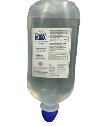 Jedux Intravenous Fluids Bottle 500ml - D10