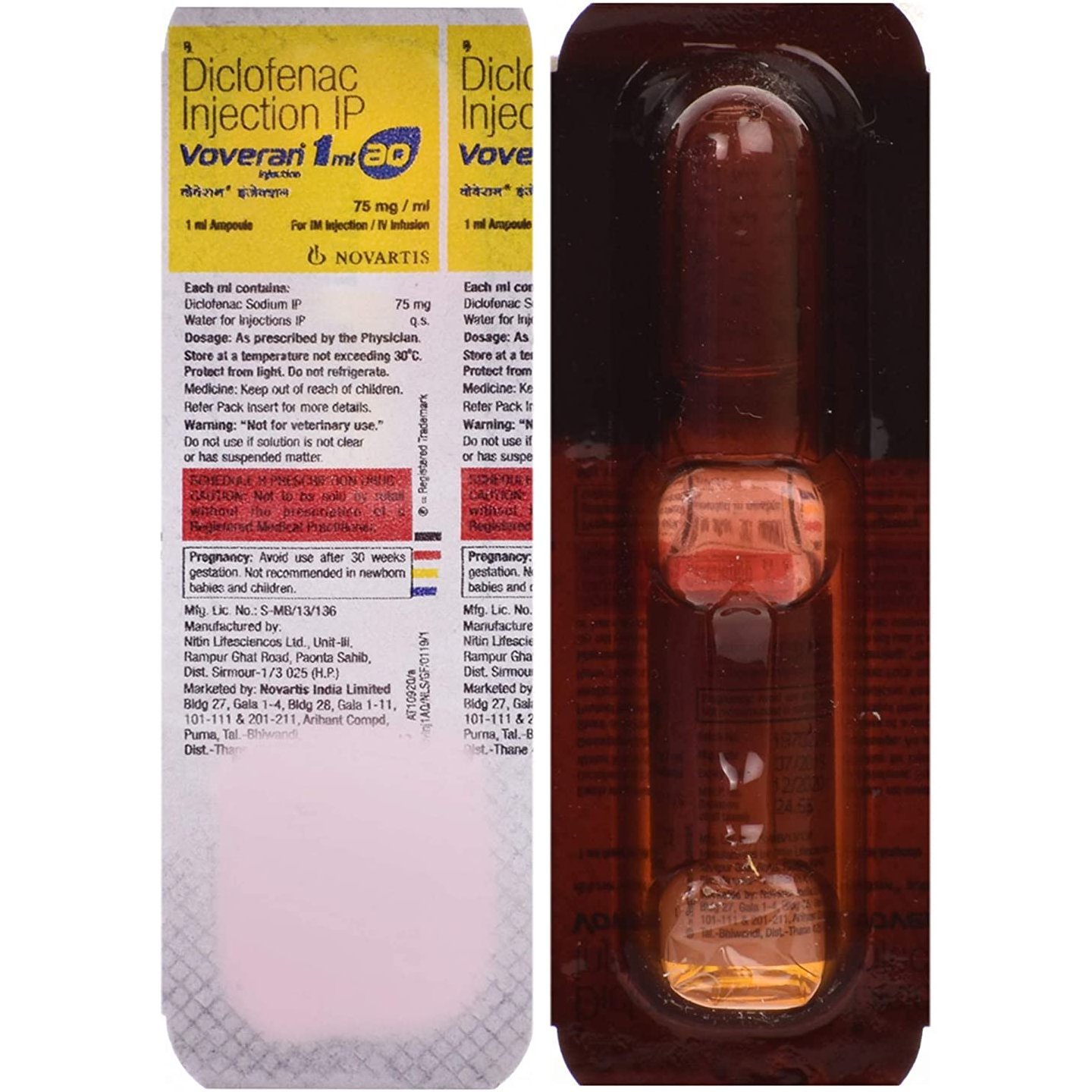 Voveran Injection - 1 Ampoule