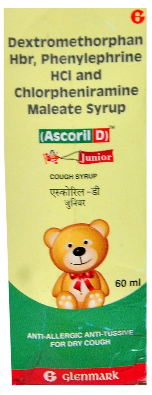 Ascoril D Junior Syrup - 60ml