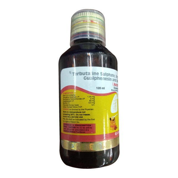 Ascoril Plus Expectorant - Honey Rose, 120ml