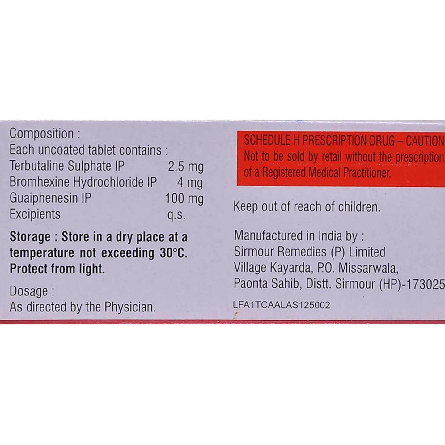 Asthakind Tablet - 1 Strip