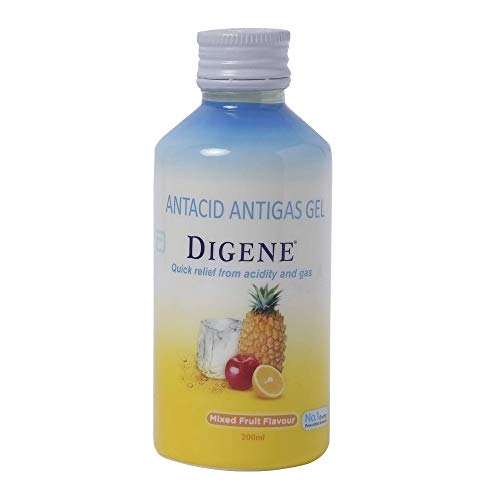 Digene Acidity & Gas Relief Gel - 200ml, Mixed Fruit