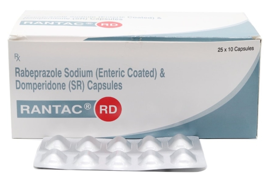 Rantac RD 30mg/20mg Capsule - 1 Strip