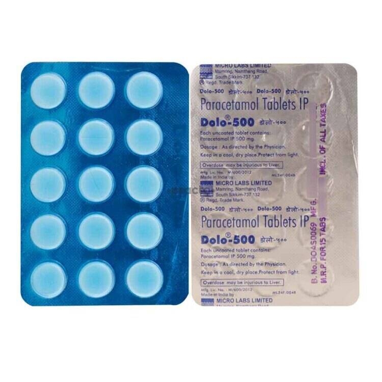 Dolo 500 Tablet - 1 Tablet