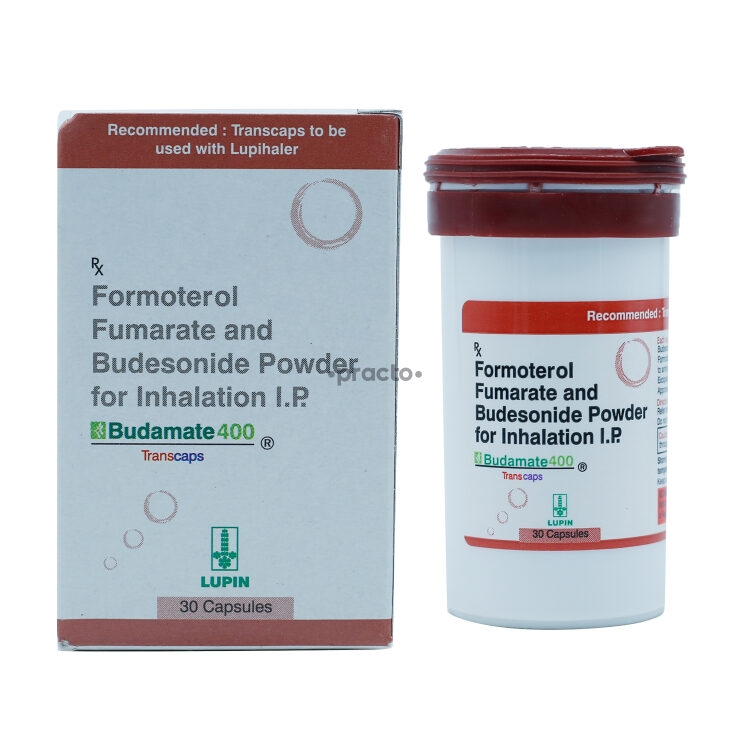 Budamate 400 Transcaps 30cap - 1 Bottle