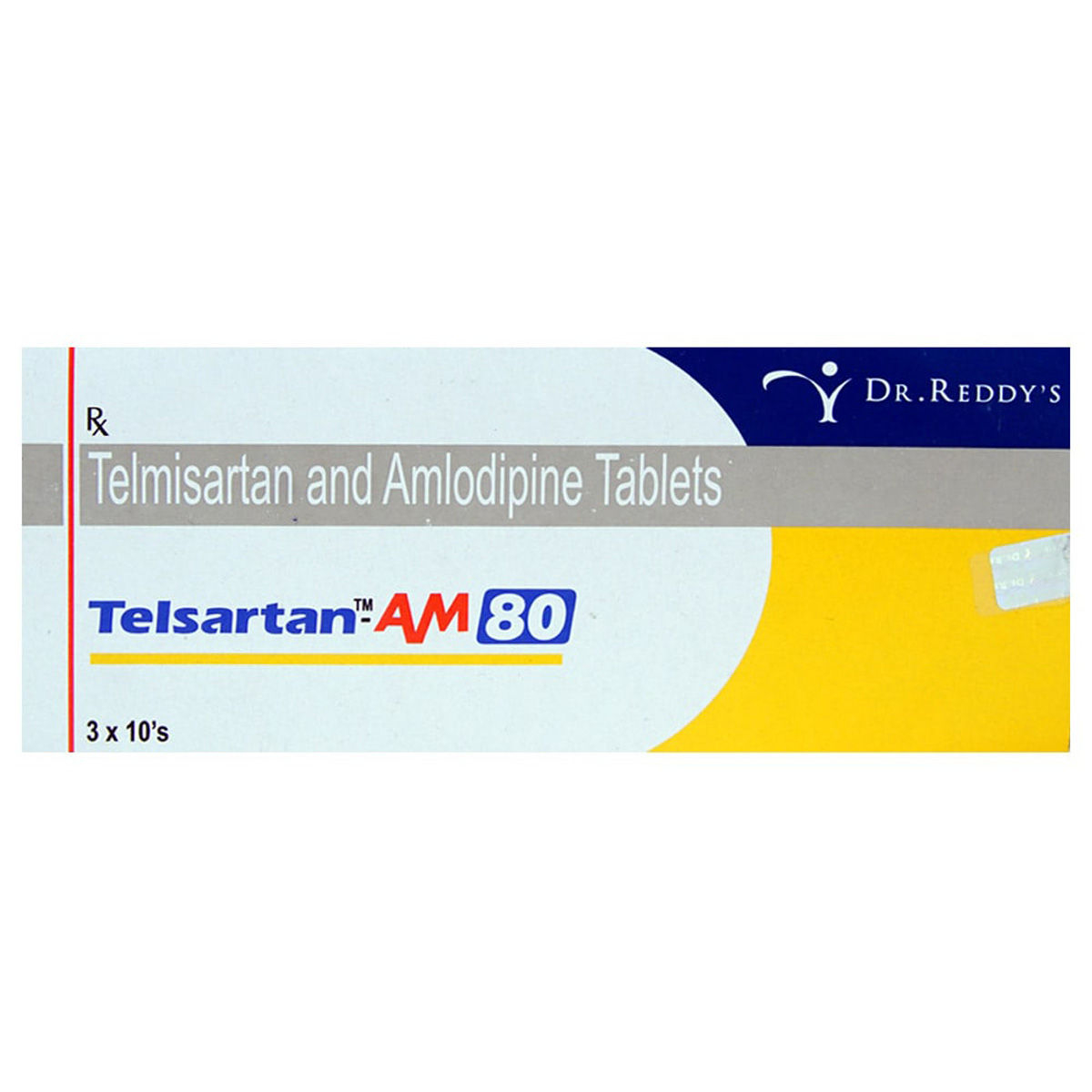 Telsartan AM 80 - 1 Strip