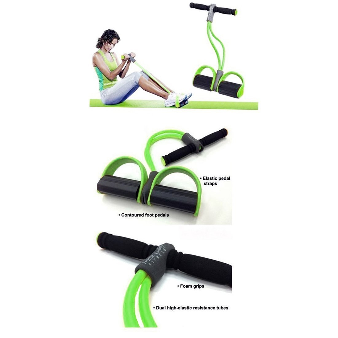 Adjustable Multi-Function 5 Rubber Tubes Chest Expander/Chest  Developer/Rubber Rope/Chest Flexor/Muscle Pulling