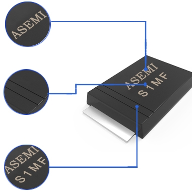 S1MF Diode - SMD, Hottech