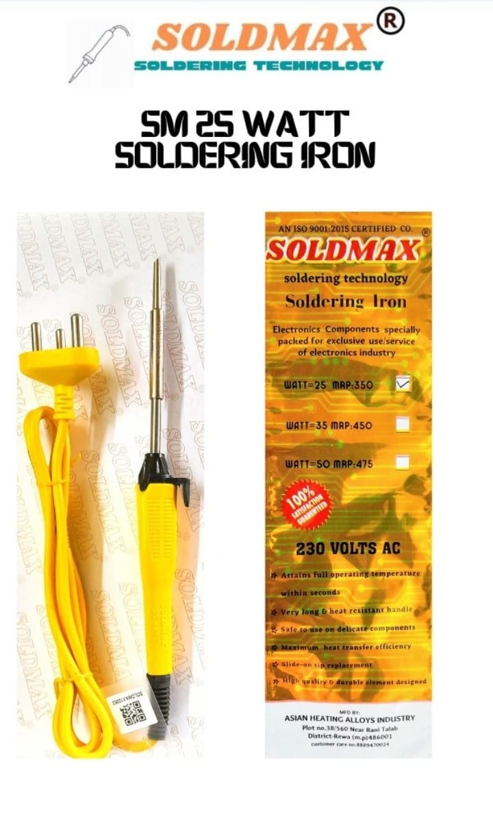 25w Soldering Iron - Soldmax