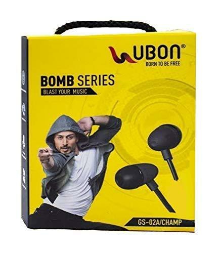 UBON GS 02A BOMB SERIES CHAMP EARPHONE WITH MIC