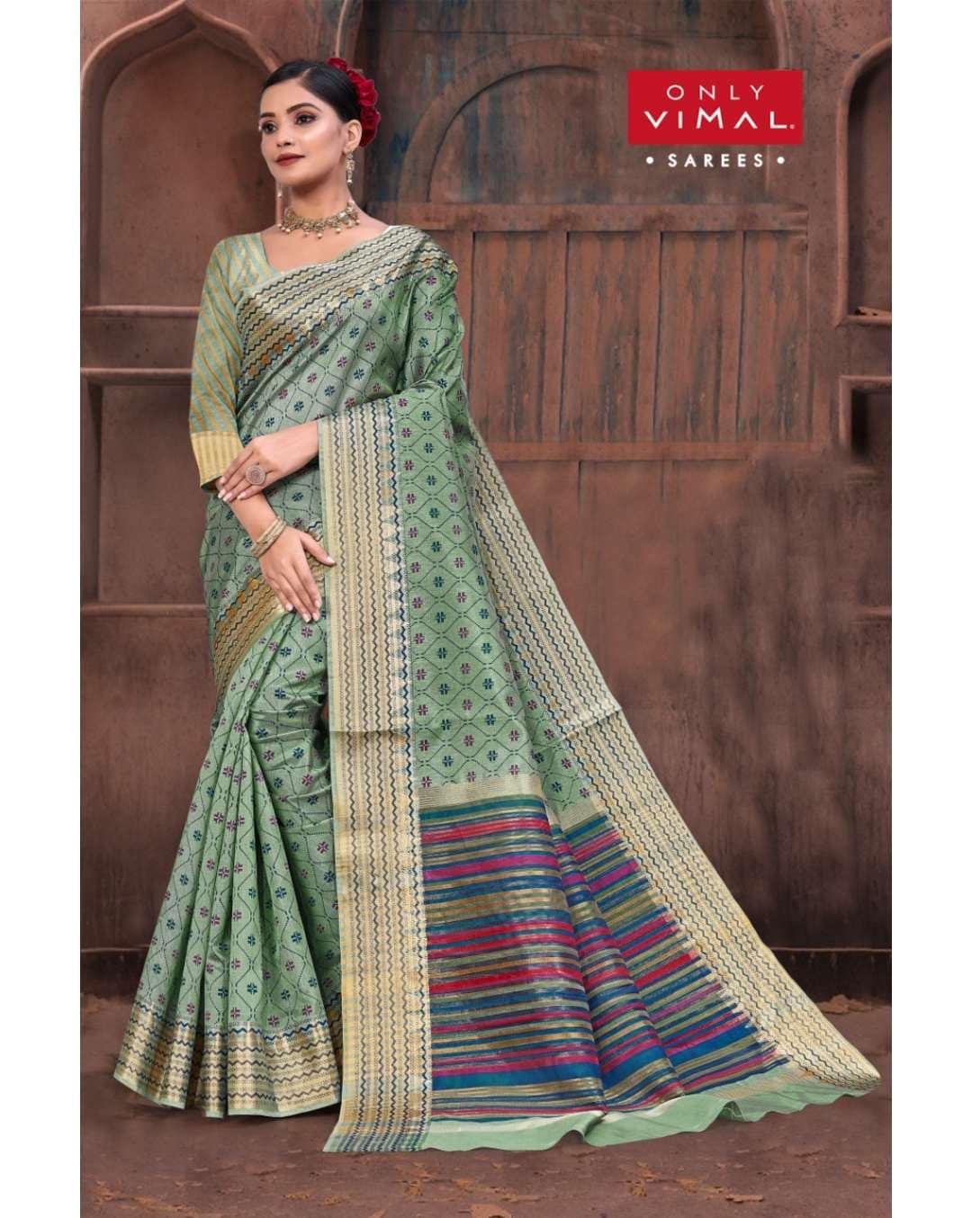 Buy Off White Sarees for Women by ONLY VIMAL Online | Ajio.com