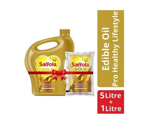 Saffola GOLD JAR ( Free one pocket 1L Saffola)
