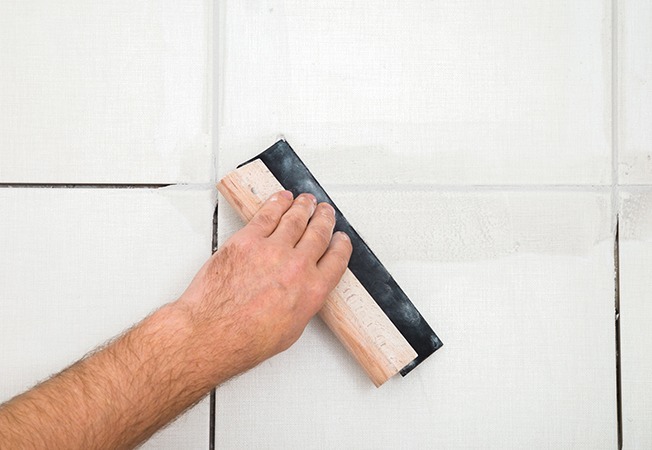 Kitchen Grouting