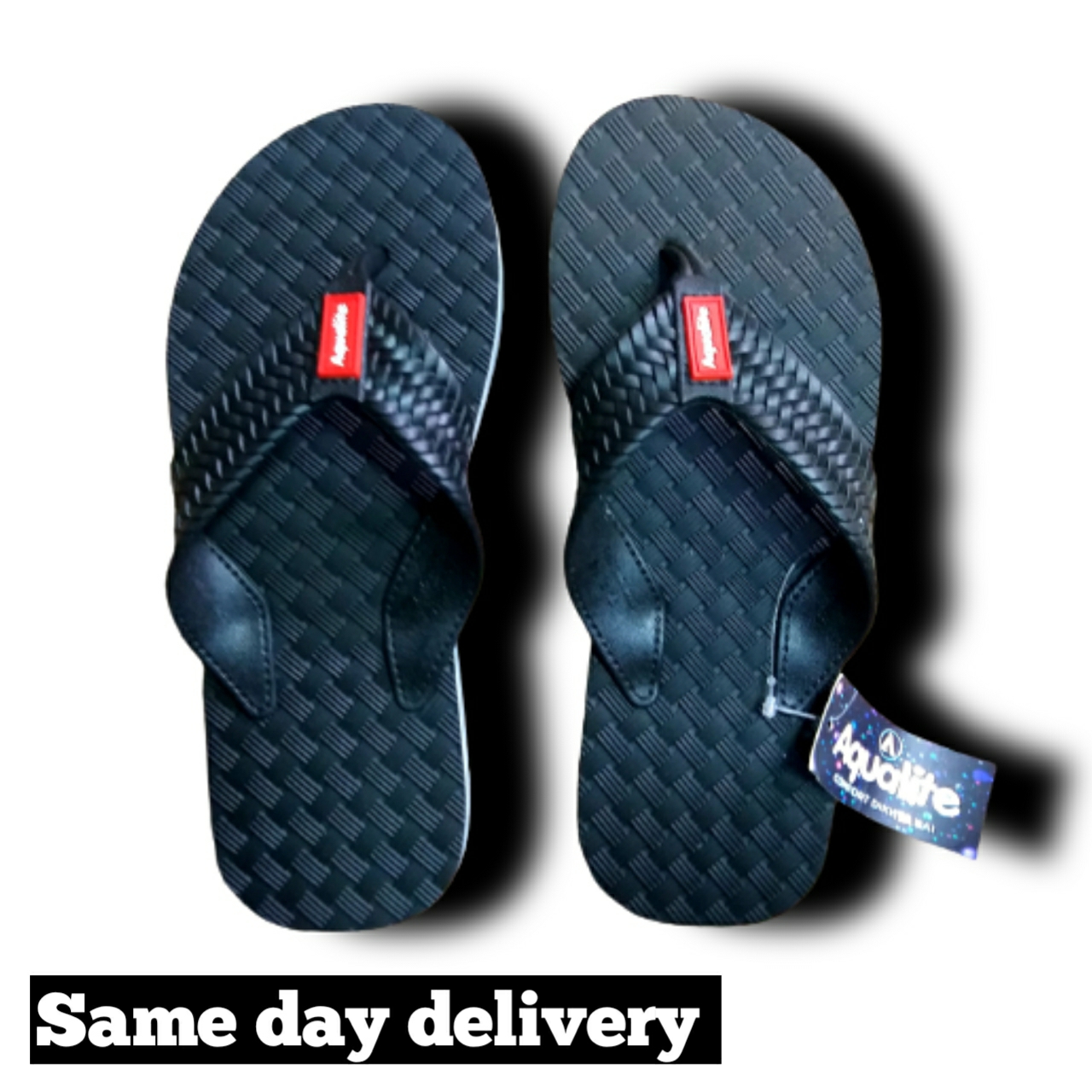 Buy Navy Blue Flip Flop & Slippers for Men by AQUALITE Online | Ajio.com