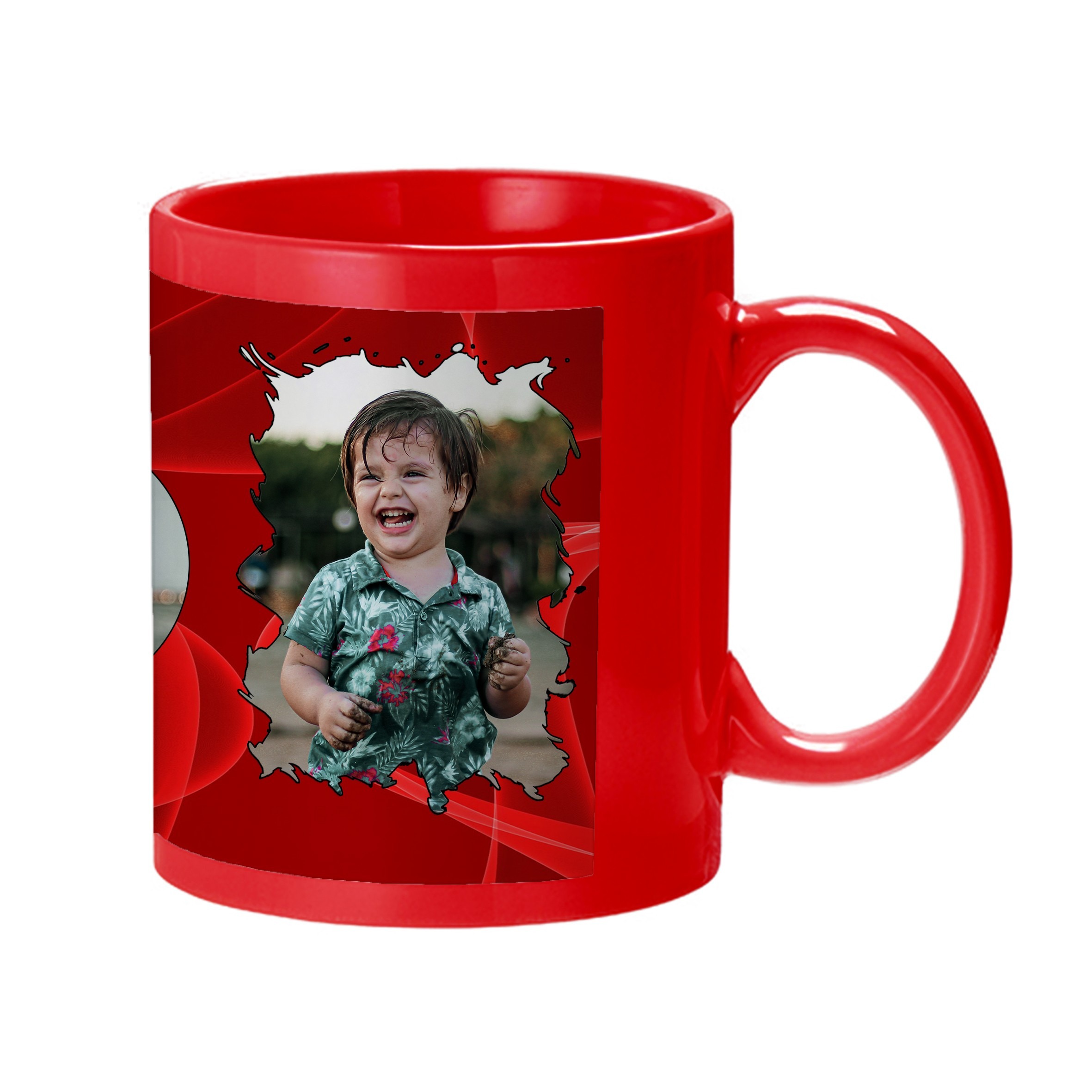 Patch Mug - Red