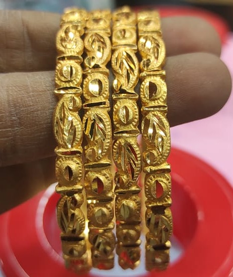 Gold bangles