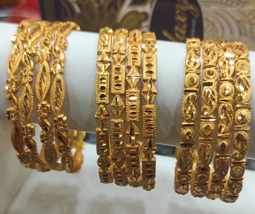 Gold bangles