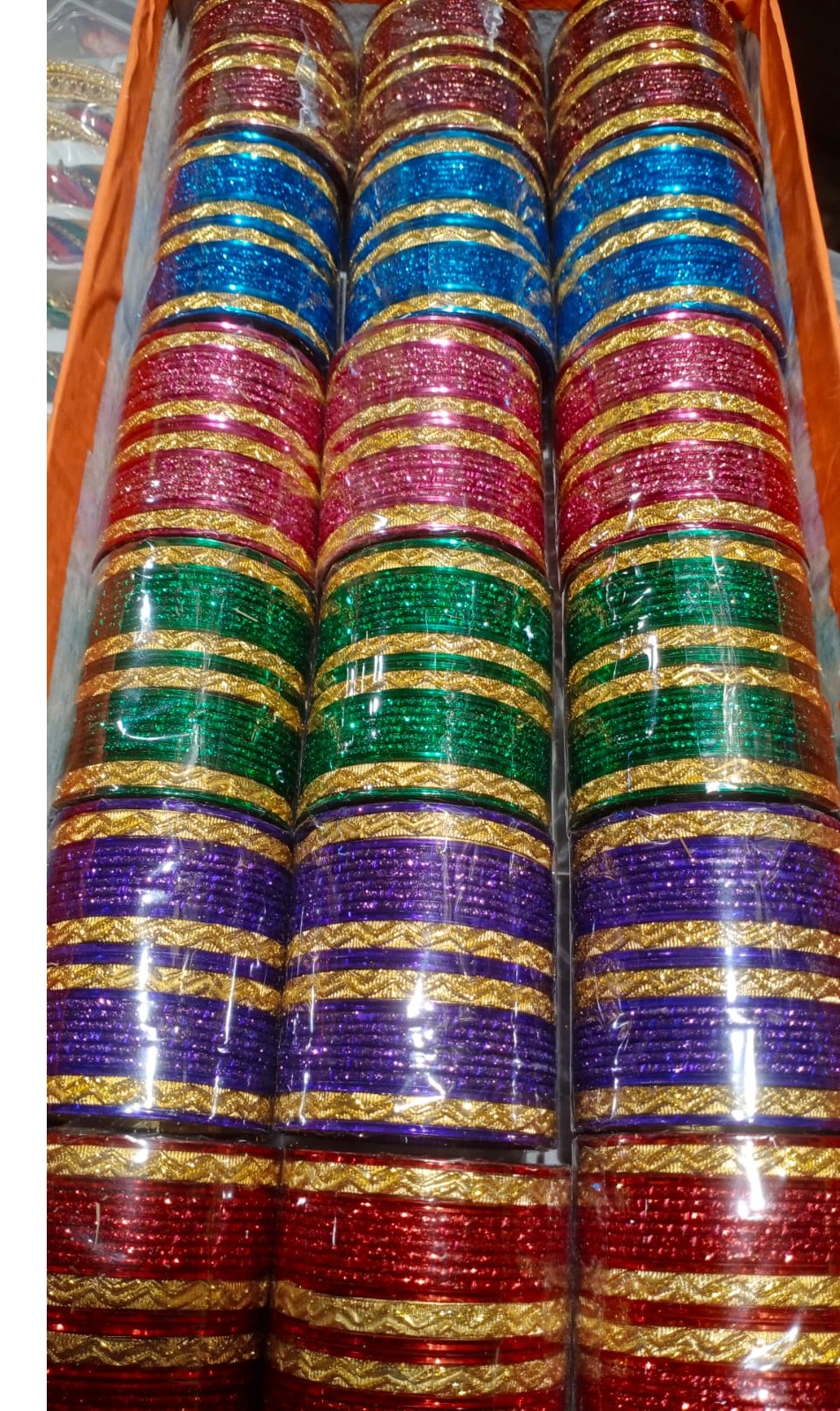 Metallic Fancy Bangles 