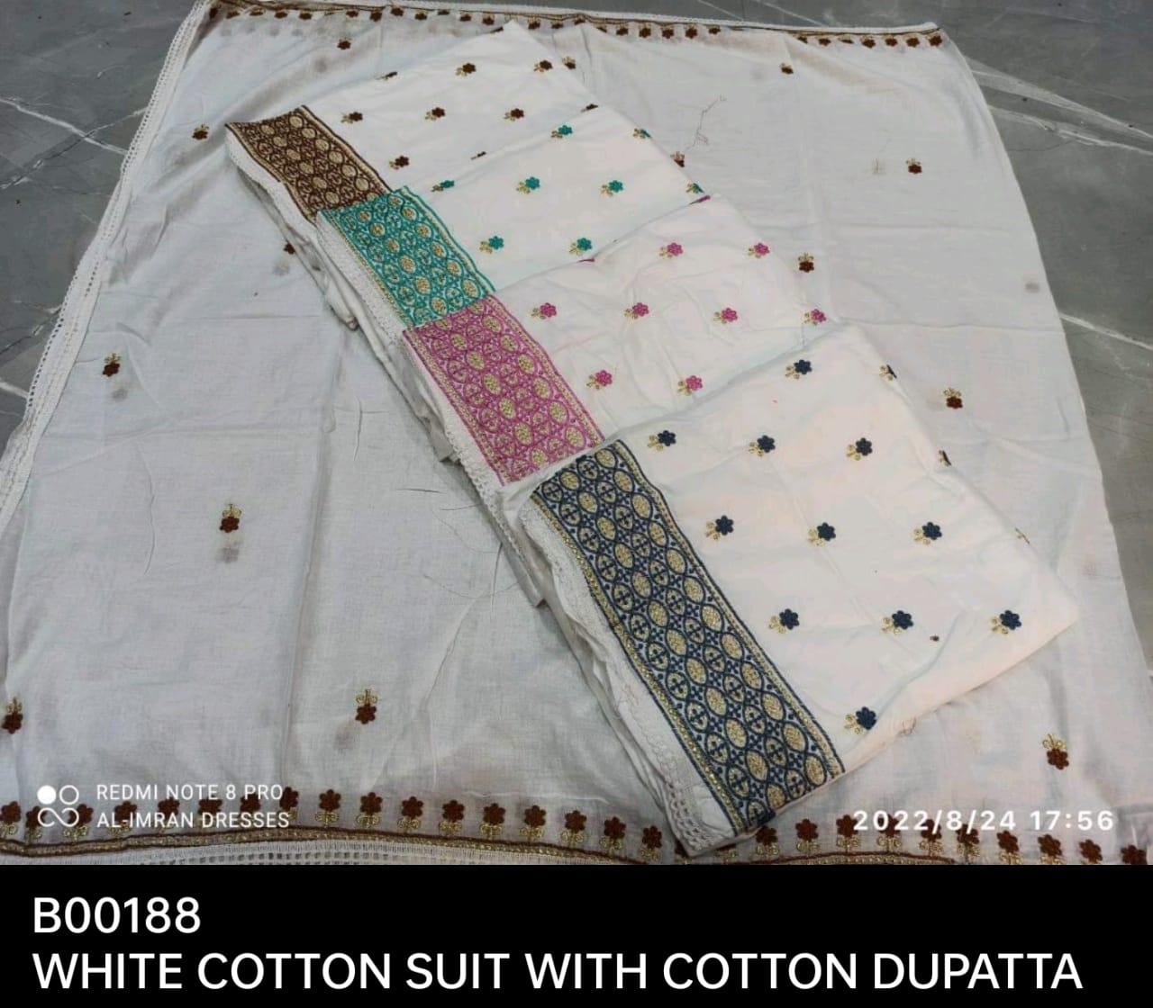B188 COTTON DUPATTA