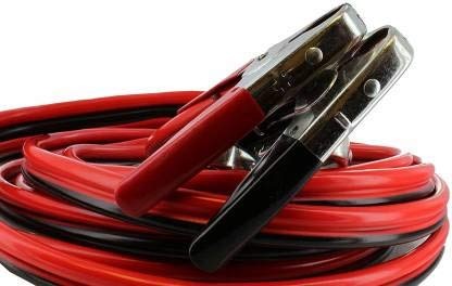 Jumper Cables 4Ga x 18ft Medium Duty with Reverse Protection Digital 7 ft Battery Jumper Cable (Pack of 1)
