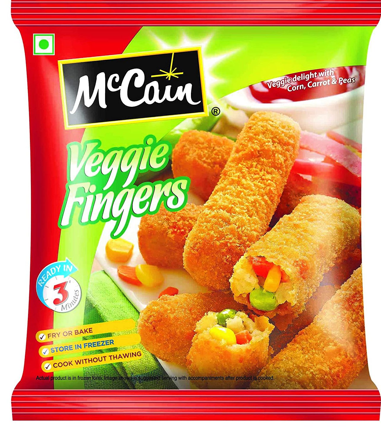 McCain VEGGIE FINGER 48