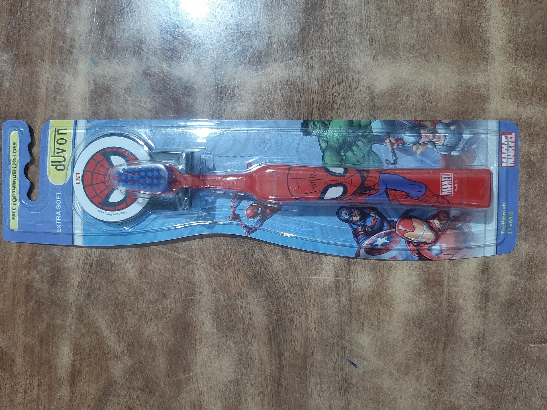 dUvon brush red Marvel spider man