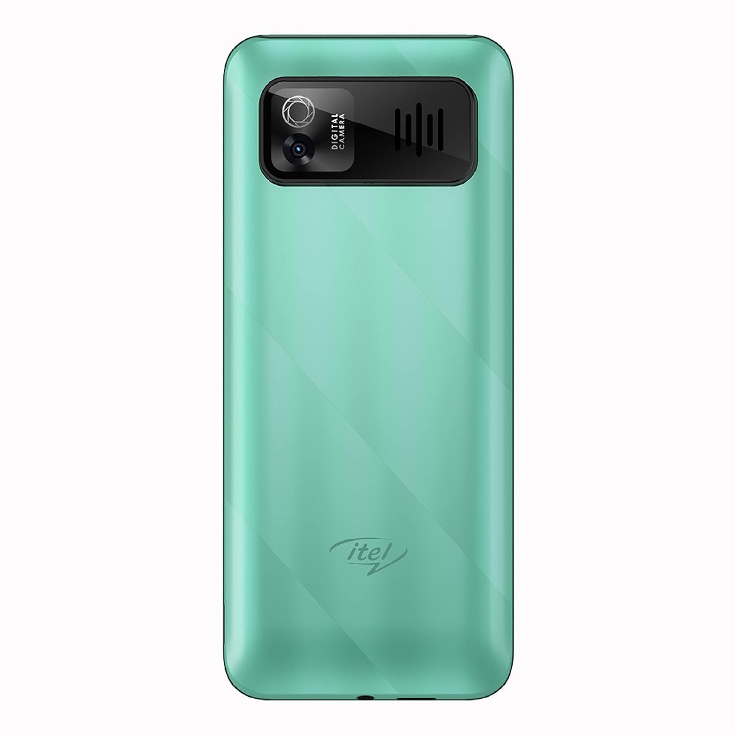 itel Power440 New Come with 2.4" Display, 2500 mAh Battery, Kingvoice with Strip Torch LED Torch (Light Green)