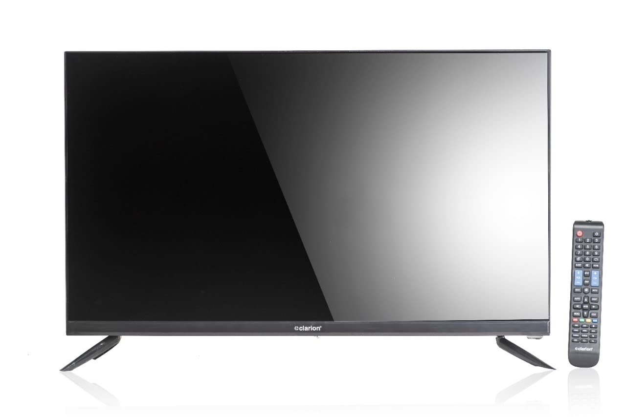 Clarion 32 inch JM-32-ECO-SMART-FRAMELESS TV | 1080P HD Display (Black)