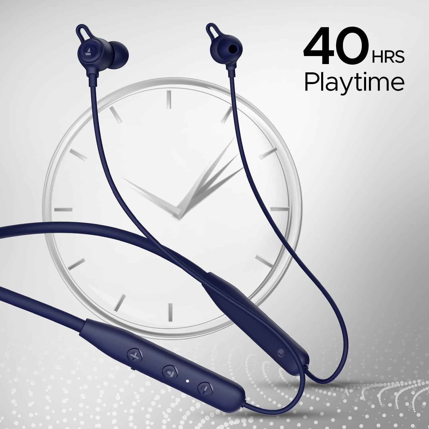 Boat Rockerz 109 Neckband With Environmental Noise Cancellation (Ipx5 Water Resistant, Asap Charge, Cool Blue) Boat Rockerz 109 Neckband With Environmental Noise Cancellation (Ipx5 Water Resistant, Asap Charge, Cool Blue)