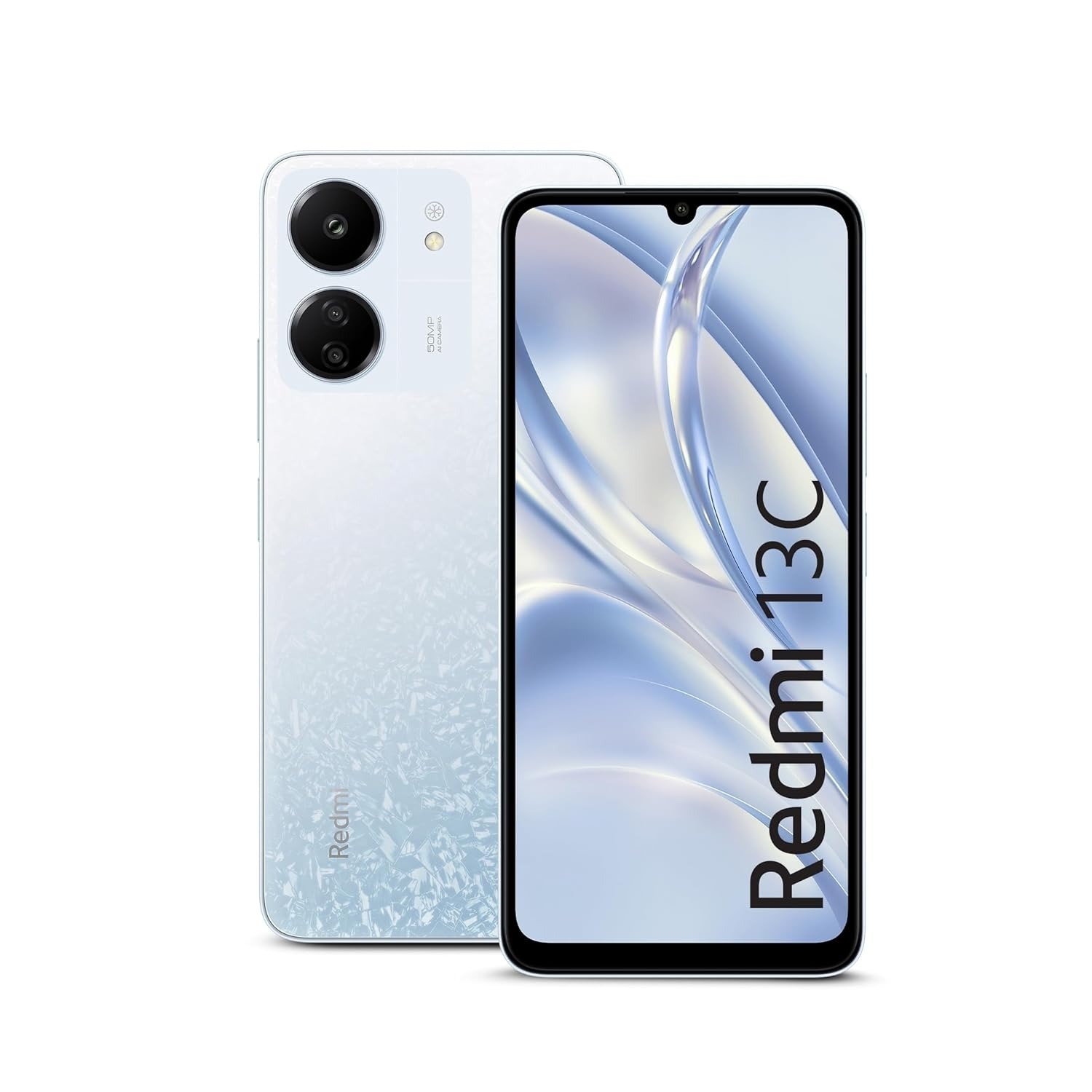 Redmi Smart Phone13 C (Starshine Green, 8GB RAM, 256GB Storage) | Powered by 4G MediaTek Helio G85 | 90Hz Display | 50MP AI Triple Camera